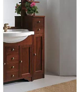 Тумба напольная Eban Giada 27 орех R с ручками