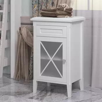 Тумба Opadiris Палермо белая матовая