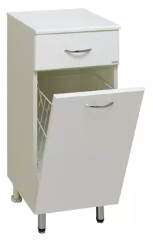 Тумба Runo Универсальная 30 с бельевой корзиной