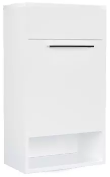 Тумба с раковиной 1Marka Lira 40П 1д. белый глянец L