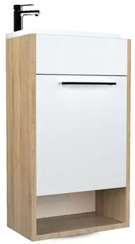 Тумба с раковиной 1Marka Lira 40П 1д. дуб сонома L