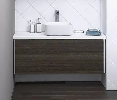 Тумба с раковиной Акватон Брук 100 дуб феррара