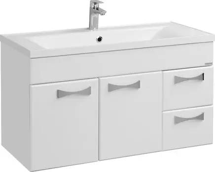 Тумба с раковиной Акватон Диор 100 белая