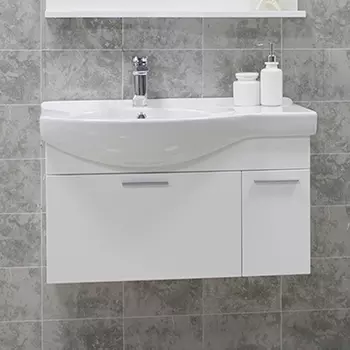 Тумба с раковиной Aquaton Инди 80