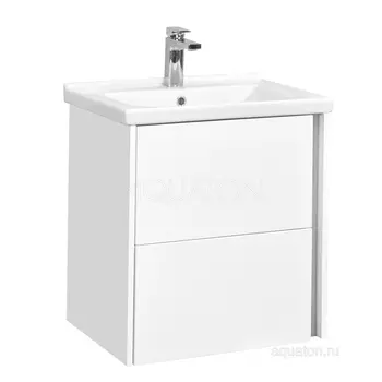 Тумба с раковиной Акватон Стоун 60 белая