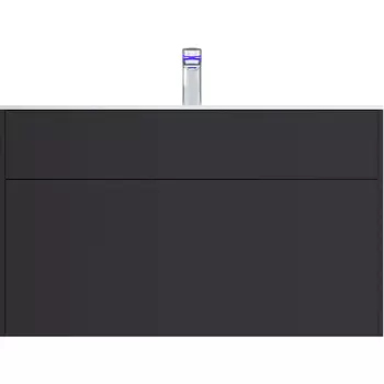 Тумба с раковиной Am.Pm Inspire V2.0 100 подвесная, 3 ящика, графит матовый