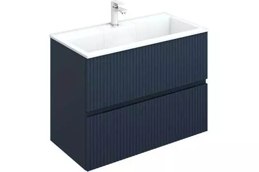 Тумба с раковиной Aquanet Джейн (Flat) 90 подвесная, маренго