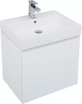 Тумба с раковиной Aquanet Йорк 60 белый