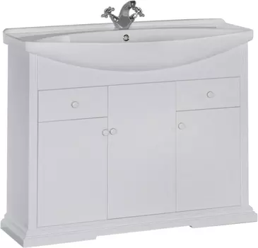 Тумба с раковиной Aquanet Лагуна 105