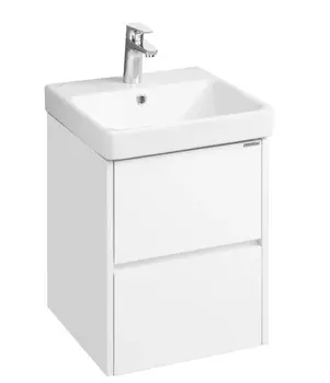 Тумба с раковиной Aquaton Сканди 45 белая