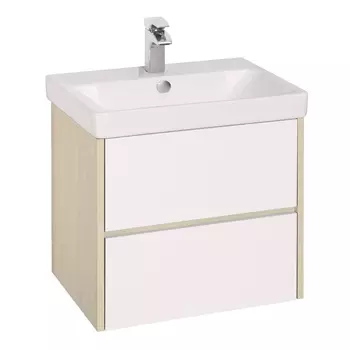 Тумба с раковиной Aquaton Сканди 80 дуб верона