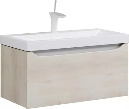 Тумба с раковиной Aqwella 5 stars Verona 80 акация
