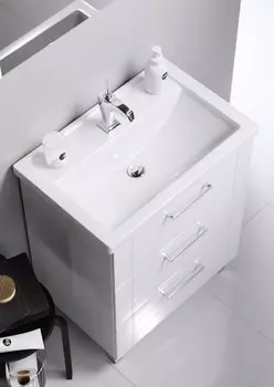 Тумба с раковиной Aqwella Manchester 80 напольная