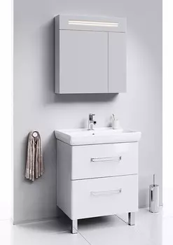 Тумба с раковиной Aqwella Neo 70 напольная