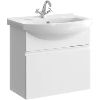 Тумба с раковиной Aqwella Rodos 65 подвесная, белая