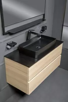 Тумба с раковиной Armadi Art Vallessi 100 светлый дуб