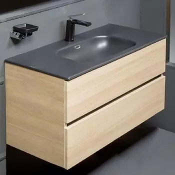 Тумба с раковиной Armadi Art Vallessi 80 838-080-A светлый дуб