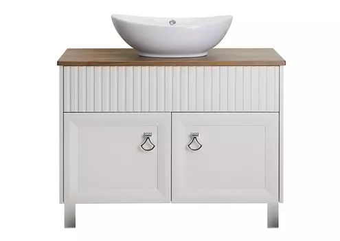 Тумба с раковиной ASB-Woodline Риола 100 напольная