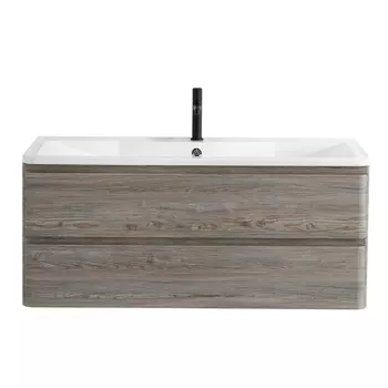 Тумба с раковиной BelBagno Albano 120 подвесная, Pino Scania (раковина BelBagno BB1200/455-LV-MR-ALR)