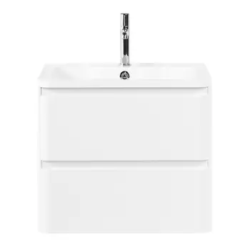 Тумба с раковиной BelBagno Albano 70 подвесная, Bianco Lucido