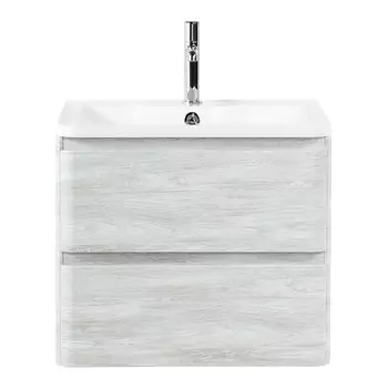 Тумба с раковиной BelBagno Albano 70 подвесная, Rovere Vintage Bianco