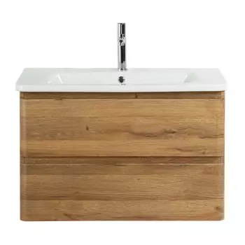 Тумба с раковиной BelBagno Albano-Cer 105 подвесная, Rovere Rustico