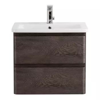 Тумба с раковиной BelBagno Albano-Cer 50 подвесная, Rovere Nature Grigio