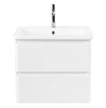 Тумба с раковиной BelBagno Albano-Cer 60 подвесная, Bianco Lucido