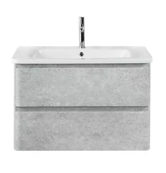 Тумба с раковиной BelBagno Albano-Cer 80 подвесная, Cemento Verona Grigio