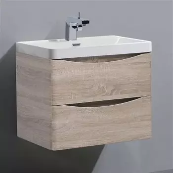 Тумба с раковиной BelBagno Ancona-N 60 rovere bianco подвесная