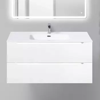 Тумба с раковиной BelBagno Etna 100 bianco lucido