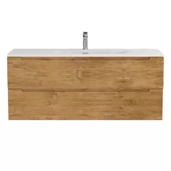 Тумба с раковиной BelBagno Etna 120 подвесная, 2 ящика, Rovere Nature