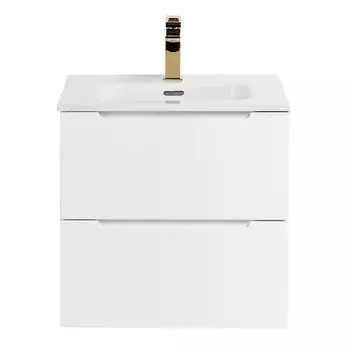 Тумба с раковиной Belbagno Etna 50 подвесная, Bianco Lucido