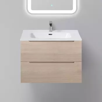 Тумба с раковиной BelBagno Etna 70 rovere grigio