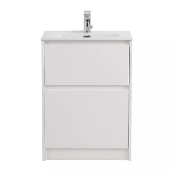 Тумба с раковиной BelBagno Kraft 39 напольная 70 см, Bianco Opaco