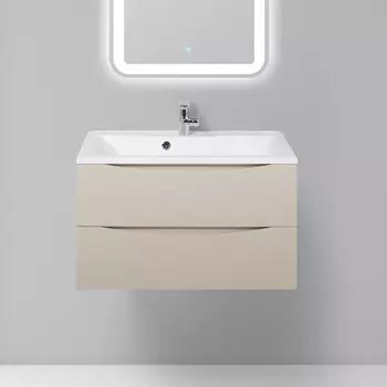 Тумба с раковиной BelBagno Marino 80 crema opaco