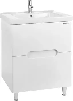 Тумба с раковиной Bellezza Андрэа 65 белая