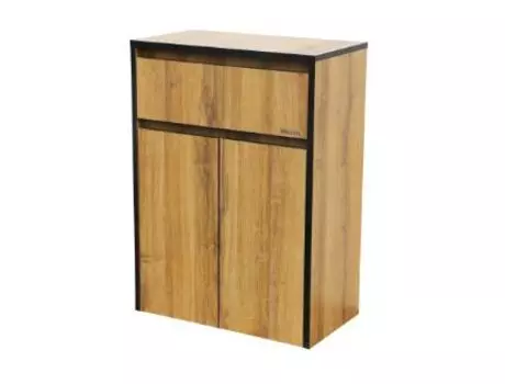 Тумба с раковиной Bellezza Бруно 60 с 1 ящ. табакко, напольная