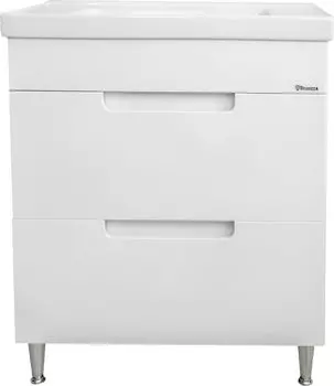 Тумба с раковиной Bellezza Грейс 70 напольная белая