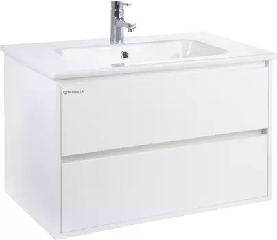 Тумба с раковиной Bellezza Лоренцо 80 белая