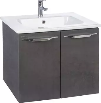 Тумба с раковиной Bellezza Луиджи 60 серая