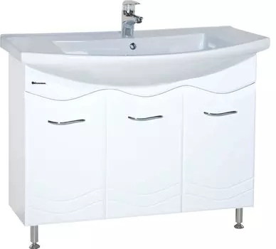 Тумба с раковиной Bellezza Мари 105 белая