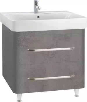 Тумба с раковиной Bellezza Олимпия 60 серая