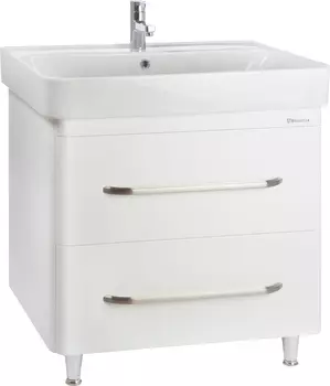 Тумба с раковиной Bellezza Олимпия 80 белая