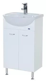 Тумба с раковиной Bellezza Уют 50 белая