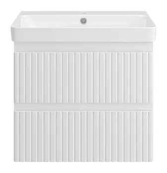 Тумба с раковиной Brevita Victory 60 подвесная, белый