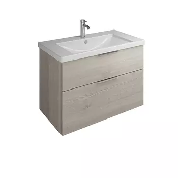 Тумба с раковиной Burgbad Eqio 90 фланелевый дубовый