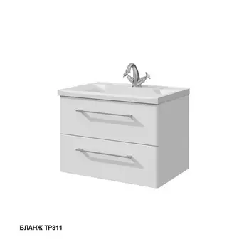 Тумба с раковиной Caprigo Accord 65 2219-TP811 бланж