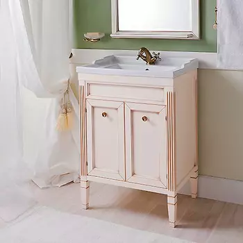 Тумба с раковиной Caprigo Альбион 60 BIANCO Antico