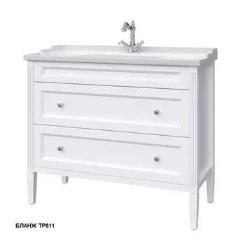 Тумба с раковиной Caprigo Albion Concept 100 34014-TP811 с ящиками